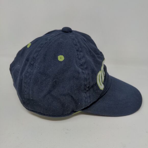 Old Navy Boy's Stretchy Hat Blue Size Small Embroidered Logo 100% Cotton - Picture 4 of 8